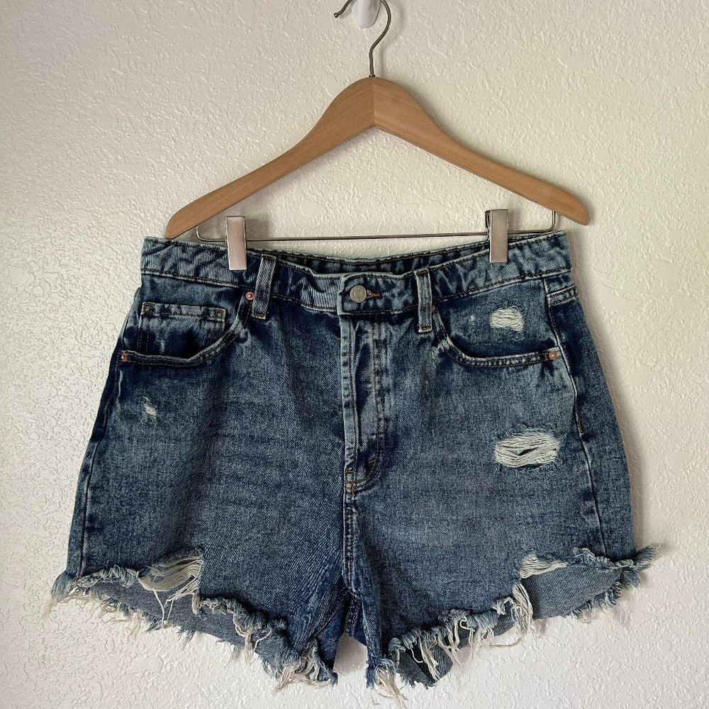 Wild Fable High Rise Distressed Shorts Size 14